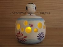 Kakizawa Yoshinobu (柿沢是伸) Ejiko Lantern (Led Light on)