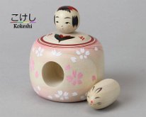 Kakizawa Yoshinobu (柿沢是伸) Ejiko and Usage - Rabbit Kokeshi