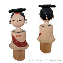 Haniwa - Clay These Ainu Ningyo are created in Haniwa Style - Made of Clay