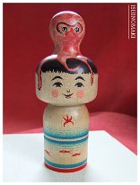Ishinomaki Kokeshi by Hayashi Takatoshi (林貴俊) Octopus