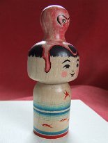 Hayashi Takatoshi 8B Ishinomaki Kokeshi (林貴俊) Octopus