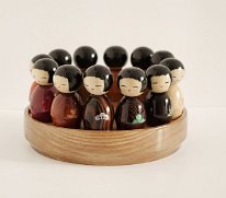 Katagami Kokeshi in the Aniko Collection