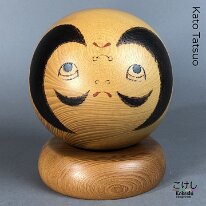 Kato Tatsuo (加藤竜雄作) Two unique faces on one piece