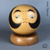 Kato Tatsuo (加藤竜雄作) Two unique faces on one piece