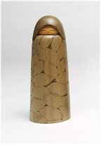 Makino Hitoshi 牧野 均 Makino Hitoshi - Shade of a Tree: The first year of Heisei Japan Kokeshi Competition Minister of International Trade and Industry Award winning height 34 cm