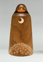 Makino Hitoshi 牧野 均 Makino Hitoshi - Tsukihana 2012 All Japan Kokeshi contest the Prime Minister's Prize winning height 30cm