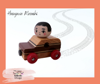 Kokeshi Toys: Train Hasegawa Masashi Tsugaru