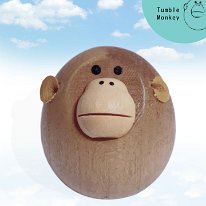 Okiagari Koboshi Monkey Saru Made in Japan: Okiagari-koboshi zodiac animals they can also be used for pretend play with Momotaro folktale